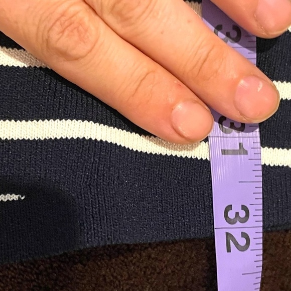 Navy White Stripe Dress 💙 - Picture 9 of 9